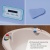 Ванночка для купания Kidwick МП Шатл с термометром, фиол./т.фиол. (инд.)