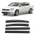 Дефлекторы CORSAR Volkswagen Passat B6 05-10/B7 10-15 седан, нак., неломающиеся, 4шт